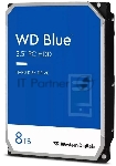 Жесткий диск WD SATA-III 8TB WD80EAAZ Desktop Blue (5640rpm) 256Mb 3.5"