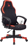 Кресло игровое A4Tech Bloody GC-190 черный/красный, текстиль/эко.кожа, крестов. пластик