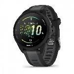 Смарт-часы Garmin Forerunner 165 черный, серый ремешок 43мм