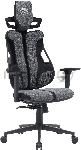 Кресло компьютерное Cactus CS-CHR-DUO-GYBK серый/черный