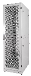 Шкаф телекоммуникационный напольный 42U (600 × 1000) дверь перфорированная, задние двойные перф.