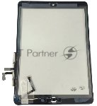 Сенсорное стекло (тачскрин) для iPad Air (A1474, A1475, A1476), черное OEM