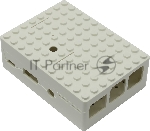 Корпус RA181 white для микрокомпьютера Raspberry Pi 3 ACD White ABS Plastic Building Block case for Raspberry Pi 3