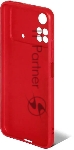 Чехол (клип-кейс) DF poCase-03  для Poco M4 Pro (4G)  красный