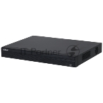 Видеорегистратор IP DAHUA 8-канальный  4K и H.265+. Входящий поток до 160Мбит/с; сжатие: H.265+, H.265, H.264+, H.264; разрешение записи до 12Мп; накопители: 2 SATA III до 20Тбайт; воспроизведение: 8кн