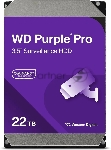 Жесткий диск Western Digital Purple PRO WD221PURP 22TB 3.5" 7200 RPM 512MB SATA-III All Frame AI для систем видеонаблюдения