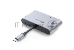 Распределитель Infobit iHub 301 3 подключения через 1 кабель USB-С