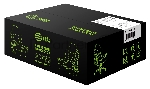 Кресло игровое Cactus CS-CHR-0112BL черный, сиденье черный, эко.кожа, с подголов. крестовина металл, пластик черный