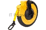 Мерная лента Deli DL9830ZY 30м x 14.5мм Ударопрочный корпус. Основной класс точности. Метрическое полотно из стекловолокна и ПВХ.