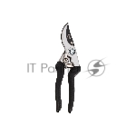 Секатор Deli DL580203 Размер 210 мм. Макс диаметр резки 15 мм. Сталь 55С. Термообработанная поверхность. Тефлоновая ручка из ПВХ.