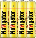 Элемент питания NAVIGATOR NBT-NS-R03-SH4, 1.5 В