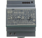 Блок питания AC-DC, 100.8Вт, вход 85...264 В AC   47...63Гц, 120...370В DC, выход 24В, 4.2А, рег.   выхода 21.6...29В, изоляция 3000В AC, в кожухе на DIN-рейку, 70х90х54.5мм, -30...+70°С