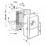 Холодильник Liebherr Pure ICSf 5103-22 001 белый двухкамерный 182/80л морозилка снизу, ручное