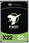 Жесткий диск Seagate Enterprise Capacity 3.5" HDD Exos X22 22TB Наличие SAS 512 Мб 7200 об/мин 3,5" Время наработки на отказ 2500000 ч. ST22000NM000E