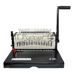 Переплетчик Office Kit B2125N A4/перф.23л.сшив/макс.500л./пластик.пруж. (4.5-51мм)
