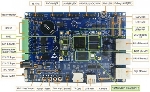 Плата разработки Myir MYD-C4377-4E512D-100-I-PRU 1GHz TI AM4377, 512MB DDR3, 4GB eMMC