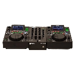 Микшерный пульт Gemini MXR-01BT 2х канальный DJ микшер с Bluetooth; 4xRCA phono/линейные входа; 1/4" микрофонный вход, 1/4" выход на наушники