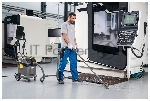 Пылесос строительный Karcher NT 40/1 Tact Te L (1.148-311.0) серый/желтый, 1380 Вт, уборка сухая/влажная, пылесборник контейнер/фильтр-мешок, 40 л