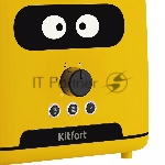 Тостер Kitfort КТ-4093-1 870Вт желтый