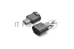 Картридер Vention OTG USB 2.0 CM / MicroSD - Серый