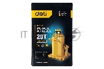 Домкрат бутылочный гидравлический Deli DQ71020 макс.грузоподъемность 20 т
