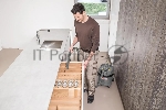 Пылесос строительный Karcher NT 22/1 Ap Te серый, 1300 Вт, уборка сухая/влажная, пылесборник мешок/контейнер, 22 л