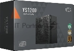 Блок питания  PCCooler P5-YS1200-G1F черный 1200W 80 PLUS  Gold, 135мм, модульный, черный