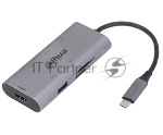 Док станция DAHUA 7 in 1 USB 3.1 Type-C to USB 3.0 + HDMI + SD/TF + PD Docking Station