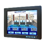 Промышленная мониторная панель 12.1" FPM-3121G-R3BE TFT LCD 1024x768, 60 Гц, 600 кд/м², 700:1, 1xDVI-D, 1xVGA, темно-серый