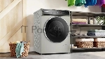 Стиральная машина Bosch Serie 8 WGB2440XME серебро, загрузка фронтальная 9 кг, 1400 об/мин., класс: А+++