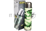 Термос Diolex DX-500-3 500 мл, милитари, из нержавеющей стали, с узким горлом