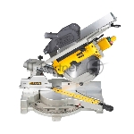 Торцовочная пила DeWalt D27111-QS 1500 Вт, 3000 об/мин, диск 305х30 мм, наклон 45°, угол поворота право/лево 60/50°, , шт