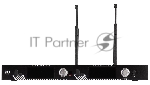 Радиосистема ITC T-521UT UHF двухканальная с петличным и ручным микрофонами, LCD дисплей, True Diversity, частотный диапазон 470-510 MHz.