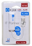 Адаптеры USB Ethernet 5bites Кабель-адаптер 5bites UA2-45-02WH USB2.0 -> RJ45 10/100 Мбит/с, 10см