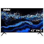 Телевизор  BBK 43"  43LEM-1036/FTS2C черный LED FHD 60Hz