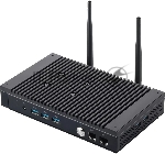 Компьютер платформа для ПК Asus MINI PC BAREBONE UltraSlim Intel Core i3-1215U Processor, fanless, UHD Graphics, 2xDDR4 SO-DIMM (Max.32GBx2), 1xM.2 2280 PCIe Gen4x4 (supports 256GB-2TB), 3xUSB 3.2 Gen2 Type-A, 2xUSB 3.2 Gen1 Type-A, 2xCOM, Audio Jack, Kensington Lock(side), 3xHDMI, 2xAntenna Jack,  Wi-Fi 6E (Gig+), Bluetooth 5.2, RJ45 1G Intel LAN, RJ45 2.5G Intel LAN, 65W Power Adapter, EU Cord, ECO Black, non-logo, PL64-B-S3125MN