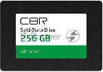 Накопитель SSD CBR SSD-256GB-2.5-LT22, 256Gb, SATA III, 2.5", R/W 550/520