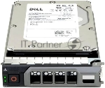 Жесткий диск Dell 2,4 Тбайт, 10 000 об/мин, SAS 12 Гбит/с, 512e, 2,5 дюйма, горячая замена 2.4TB, 10k RPM, SAS 12Gbps, 512e, 2,5", hot plug, 14G