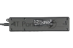 Бытовой удлинитель PowerCube, 2р с/з вык.,3USB, 3500 Вт, 16А, 1.9 м, 3*1,0 (черный) PC-5B-2M