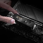 Накопитель SSD ADATA Legend 970 Pro, 1000 Гб, M.2 2280, PCIe 5.0 x4, NVMe 2.0, 3D TLC, R/W 13000/5800 МБ/сек, радиатор с вентилятором