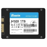 Твердотельный накопитель SSD Biwin M100, 1Tb, SATA III, 2.5", нет NVMe, R/W 550/500, без радиатора, черный