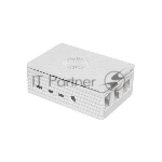 Корпус ACD RA595 White Injection Molding Case Supporting 3007 Fans for Raspberry 4B