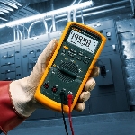 Мультиметр FLUKE 87v цифровая 1000мА желтый, черный 0,355кг