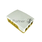 Корпус ACD White+Yellow ABS Case for Raspberry 4B