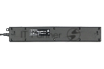 Бытовой удлинитель PowerCube, 4р с/з вык.,3USB, 3500 Вт, 16А, 1.9 м, 3*1,0 (черный) PC-7B-2M