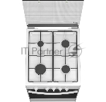 Плита газовая Darina 1B GM 341 107 W белый/черный, конфорок 4 шт, духовка 50 л, 50 см x 85 см x 56 см