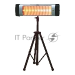 Инфракрасный обогреватель Neoclima SHAFT-2.0 черный, кварцевый, 2000 Вт, 20 м2