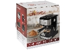 Кофеварка рожковая ENERGY EN-264R (108170) стальной/черный, исп. кофе - молотый, 1.5 л, 1100 Вт, 20 бар