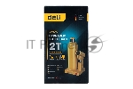 Домкрат бутылочный гидравлический Deli DQ71002 макс.грузоподъемность 2 т