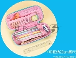 Пенал Deli BC288A Pupal ассорти 1отд. 230x110x55мм EVA